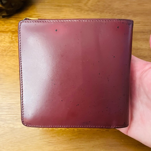 CARTIER Bordeaux Calfskin Bifold Wallet CURRENT 💯 AUTHENTIC - Picture 5 of 15